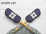 Fox and Pine Stitch Stoppers