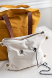 Twig and Horn Canvas Crossbody Project Tote