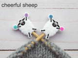 Fox and Pine Stitch Stoppers