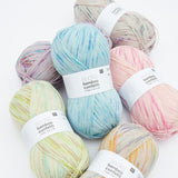 Rico Design Superba Bamboo Superwash Confetti 4 ply