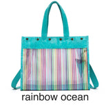 Della Q Rainbow Maker's Mesh Tote