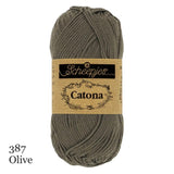 Scheepjes Catona (colours 074 - 399)