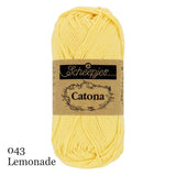 Scheepjes Catona (colours 400 - 604)