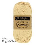 Scheepjes Catona (colours 400 - 604)