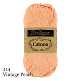 Scheepjes Catona (colours 400 - 604)