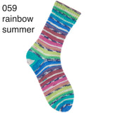 Rico Design Suberba Bamboo Superwash Rainbow 4 ply