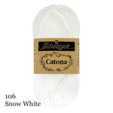 Scheepjes Catona (colours 074 - 399)