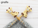 Fox and Pine Stitch Stoppers