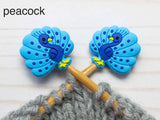 Fox and Pine Stitch Stoppers