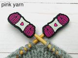 Fox and Pine Stitch Stoppers
