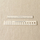Cocoknits Ruler and Gauge Set