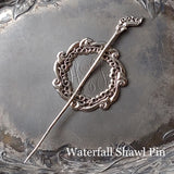 Shawl pins, clasps and cuffs