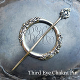 Shawl pins, clasps and cuffs