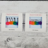 Katrinkles Cast On Counting Stitch Marker Set