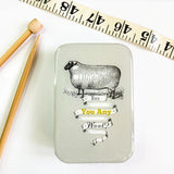 Notions tin with optional dividers