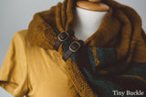 Shawl pins, clasps and cuffs