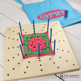 Opry Granny Square blocking board - double sided