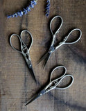 Embroidery Scissors - Floral Teardrop