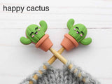 Fox and Pine Stitch Stoppers