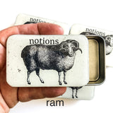 Firefly Notes notions tin with optional dividers