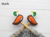 Fox and Pine Stitch Stoppers