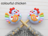 Fox and Pine Stitch Stoppers