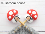 Fox and Pine Stitch Stoppers