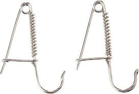 Portuguese Knitting Pin (2 pack) - Silver
