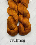 Green Tea Yarns 4 ply Mulberry Silk