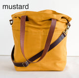 Twig and Horn Canvas Crossbody Project Tote