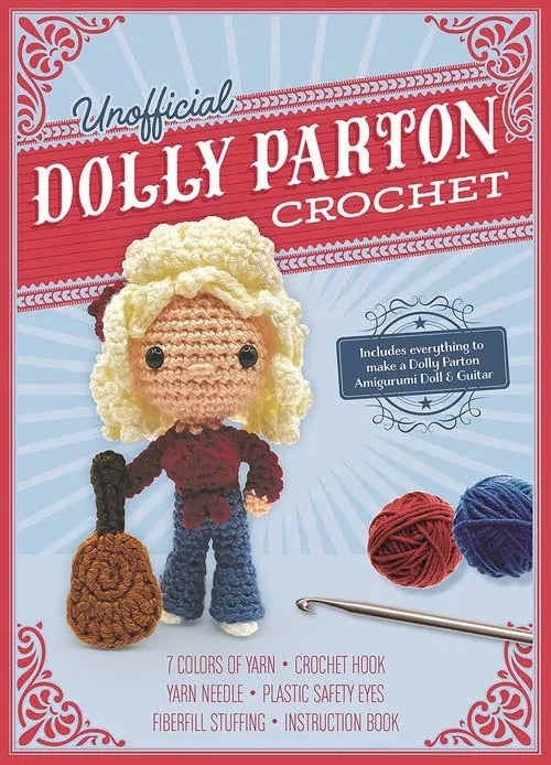Unofficial Dolly Parton Crochet Kit: Includes Everything to Make a Dolly Parton Amigurumi Doll & Guitar - Katalin Galusz