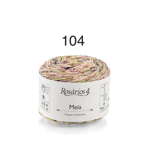 Rosarios 4 Meia Print 4 ply Sock yarn