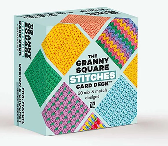 The Granny Square Stitches Card Deck: 50 Mix and Match Designs - Claire Montgomerie