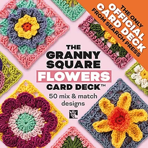 Granny Square Flowers Card Deck: 50 Mix and Match Designs - Claire Montgomerie