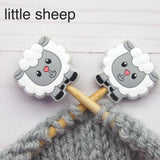 Fox and Pine Stitch Stoppers
