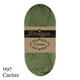 Scheepjes Catona (colours 074 - 399)