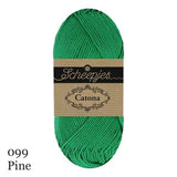 Scheepjes Catona (colours 074 - 399)