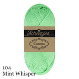 Scheepjes Catona (colours 074 - 399)