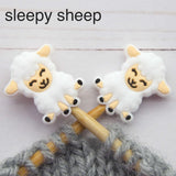 Fox and Pine Stitch Stoppers
