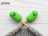 Fox and Pine Stitch Stoppers