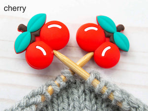 Fox and Pine Stitch Stoppers