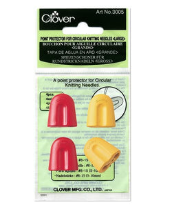 Clover Circular Needle Point Protectors