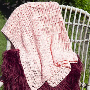 Hoooked DIY Crochet Kit Bari Baby Blanket