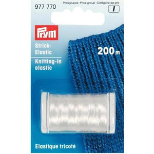 Prym Knitting-In Elastic (transparent)