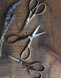 Embroidery Scissors - Floral Teardrop